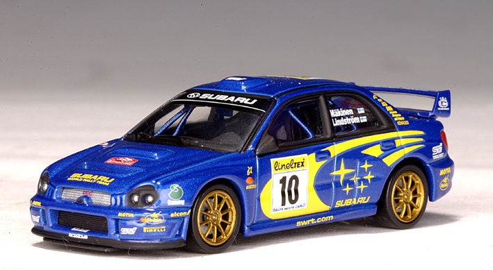 AUTOart: 2002 Subaru New Age Impreza WRC T.Makinen / K.Lindstrom