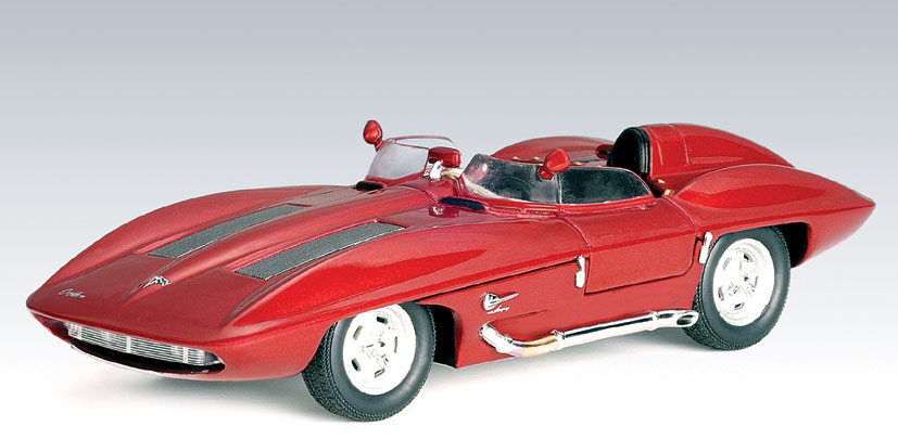 AUTOart: 1959 Chevrolet Corvette Stingray - Red (51002) in 1:43 scale