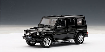 AUTOart: 2009 Mercedes Benz G55 AMG Facelift - Silver (56118) in 1:43 scale