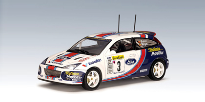 AUTOart: 2001 Ford Focus WRC - C.Sainz / L.Moya #3 (60111) in 1:43