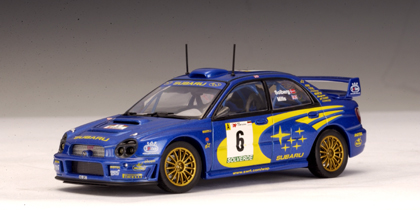 AUTOart: 2001 Subaru Impreza WRC - P.Solberg / P. Mills #6 (60192