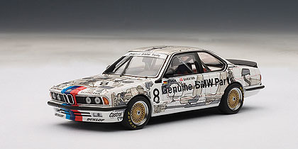 AUTOart: 1984 BMW 635CSi Group A Racing #8 (68445) in 1:43 scale