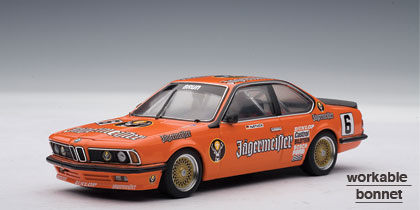 AUTOart: 1984 BMW 635CSi Group A Racing #6 (68446) in 1:43 scale