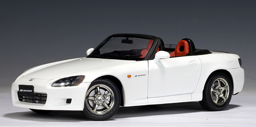 AUTOart: Honda S2000 (RHD) - White (Japanese Version) (73211) in 1