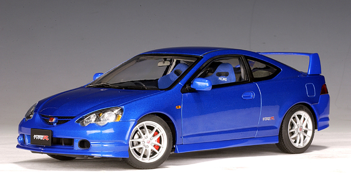 AUTOart: Honda Integra Type R (RHD) - Electric Blue (73243) in 1:18 scale