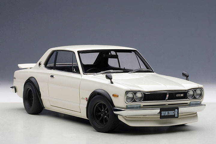 Nissan Skyline GT-R (KPGC10) Tuned Version - White