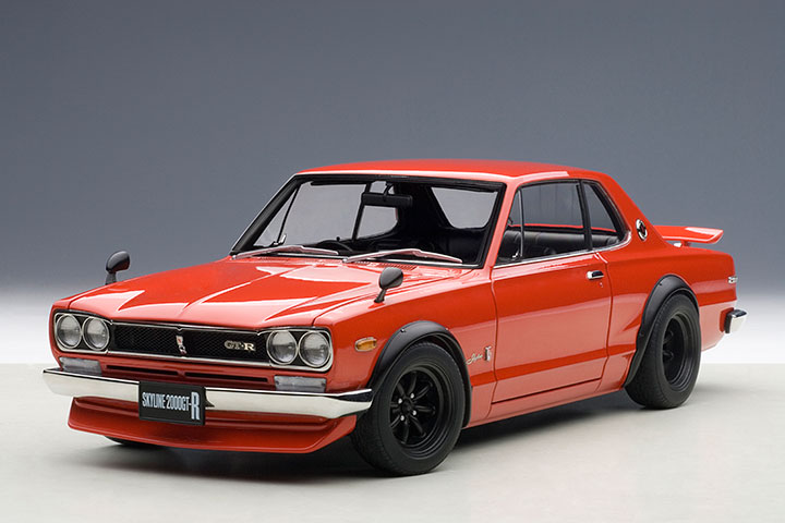 Nissan Skyline GT-R (KPGC10) Tuned Version - Red