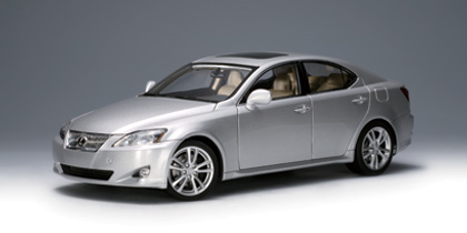 AUTOart: 2006 Lexus IS350 LHD - Tungsten Pearl (78813) in 1:18