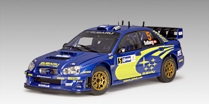 AUTOart: 2005 Subaru Impreza WRC P.Solberg / P. Mills #5 (80592) in 1:18  scale