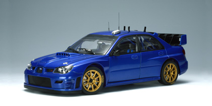 AUTOart: 2006 Subaru Impreza WRC Plain Body Version - Blue (80691