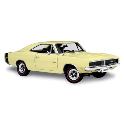 Danbury Mint: 1969 Dodge Charger R/T - Yellow (0440-0172) in 1:24