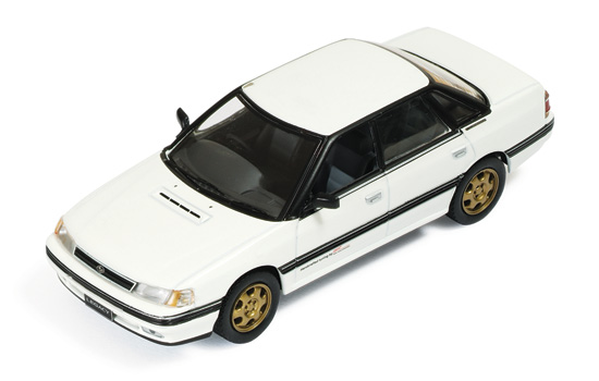 IXO: 1989 Subaru Legacy 2.0 Turbo RS Type RA - White (CLC227) in 1