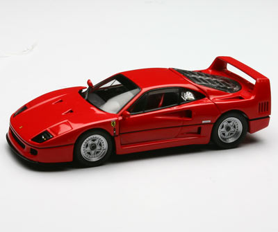 Kyosho: Ferrari F40 - Red (05041R) in 1:43 scale - mDiecast