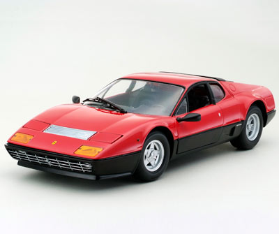 Kyosho: Ferrari 512BB - Red (08171R) in 1:18 scale - mDiecast