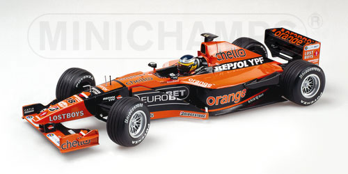 Minichamps: Arrows A21 - P.De La Rosa 2000 (180 000018) in 1:18