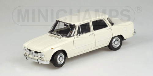 Minichamps: 1970 Alfa Romeo Giulia 1600 Super - White (180 120902