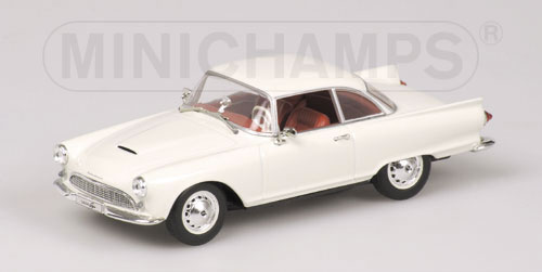 Minichamps: 1958 Auto Union 1000 SP Coupe - Cream (400 011020) in