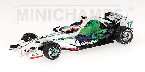 Minichamps 1/43 Honda Racing F1 Team 2008 Rubens Barrichello No.17