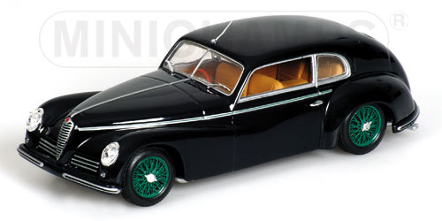 Minichamps: 1947 Alfa Romeo 6C 2500 Freccia D'Oro - Black (403