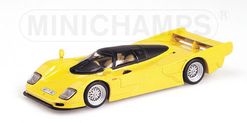 Minichamps: 1994 Porsche Dauer 962 GT Street Version - Yellow (430