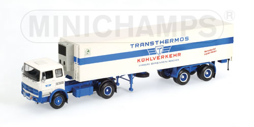 Minichamps: Mercedes-Benz LPS1624 Refrigerated Truck 'Transthermos