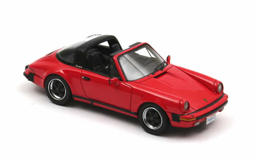 NEO Scale Models: 1985 Porsche 911 Targa - Federal Red (43247) in