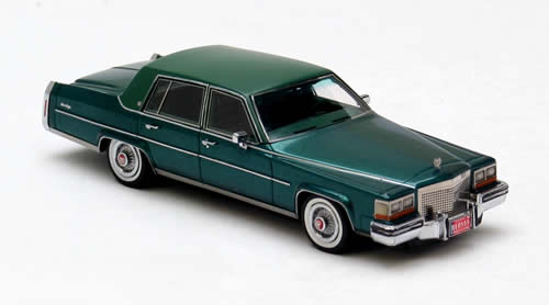 NEO Scale Models: 1980 Cadillac Fleetwood Brougham - Green (43555