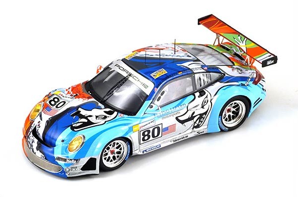 Spark: 2007 Porsche 911 (997) GT3 RSR Flying Lizard Motorsport #80