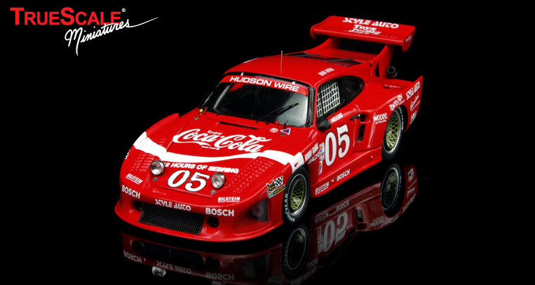 TrueScale Miniatures: 1980 Porsche 935 K3 Dayotna 24hr #05 - Bob  Akin/Coca-Cola (TSM10431) in 1:43 scale