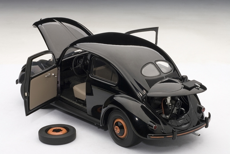 誠実 VW Beetle 1/18 Die-cast: オートアート impressive VOLKSWAGEN