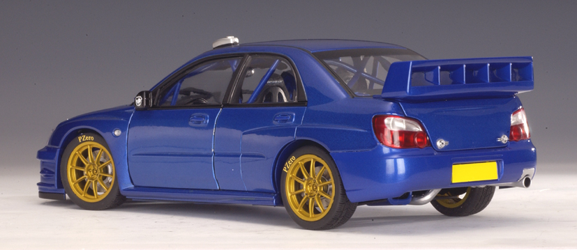 AUTOart: 2003 Subaru New Age Impreza WRC Plain Body Version - Blue