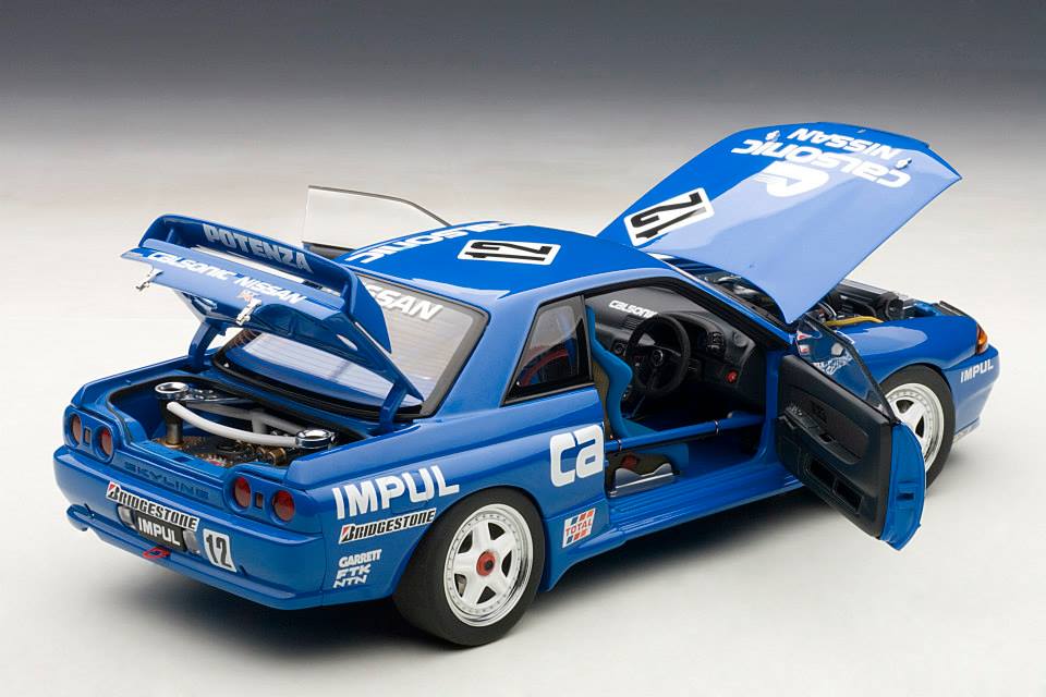 AUTOart: Nissan Skyline GT-R (R32) Group A 1990 Calsonic #12