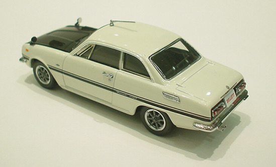 Ebbro: 1963 Isuzu Bellett 1600 GTR - White (43306) in 1:43 scale