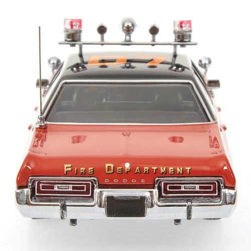 Minichamps: 1974 Dodge Monaco 'Fire Chief' - Red (400 144790) in 1