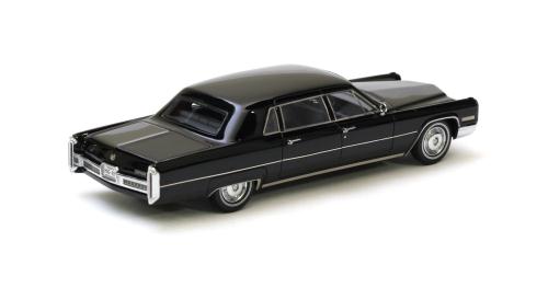 NEO Scale Models: 1966 Cadillac Fleetwood Limousine - Black (44400