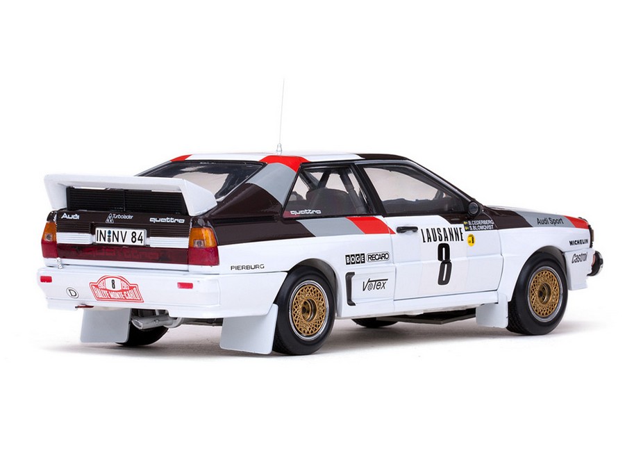 Sun Star: Audi Quattro A1 - 3rd Rally Monte Carlo 1983 #8 (4222