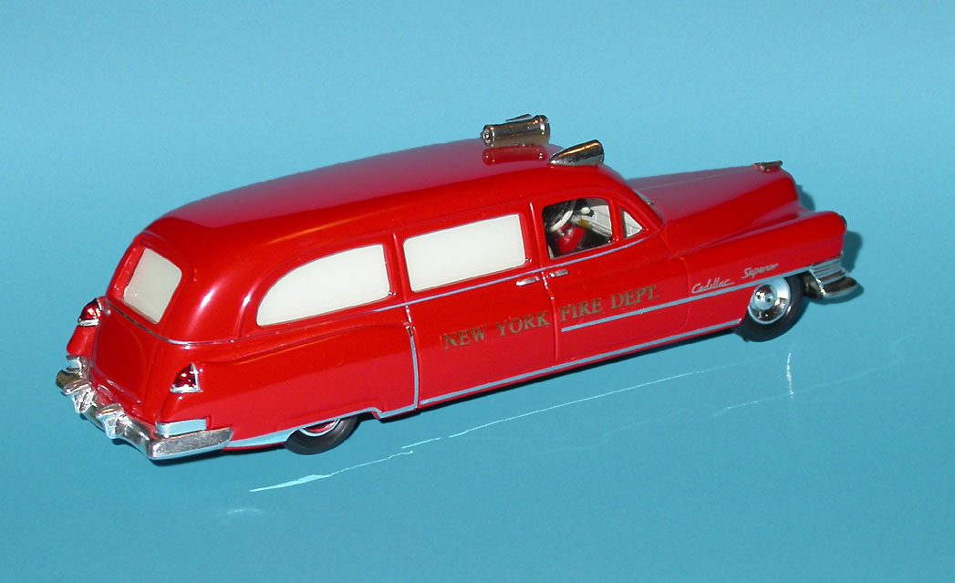 Elegance: 1950 Cadillac Serie 86 Ambulance F.D.N.Y. in 1:43 scale