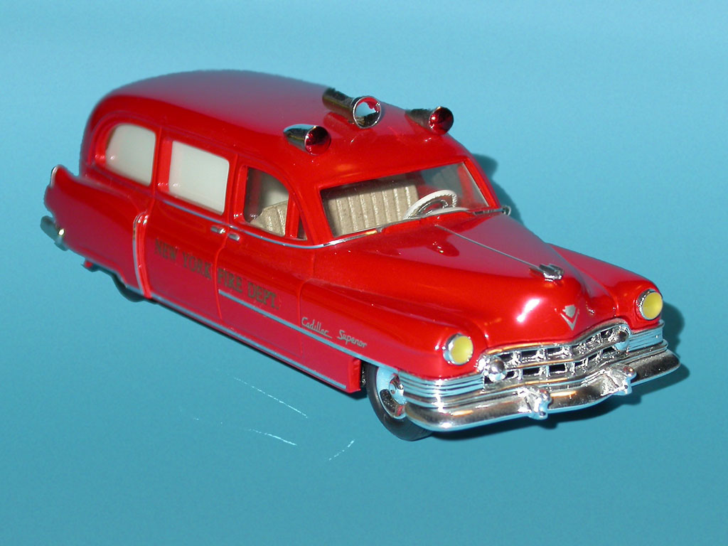 Elegance: 1950 Cadillac Serie 86 Ambulance F.D.N.Y. in 1:43 scale